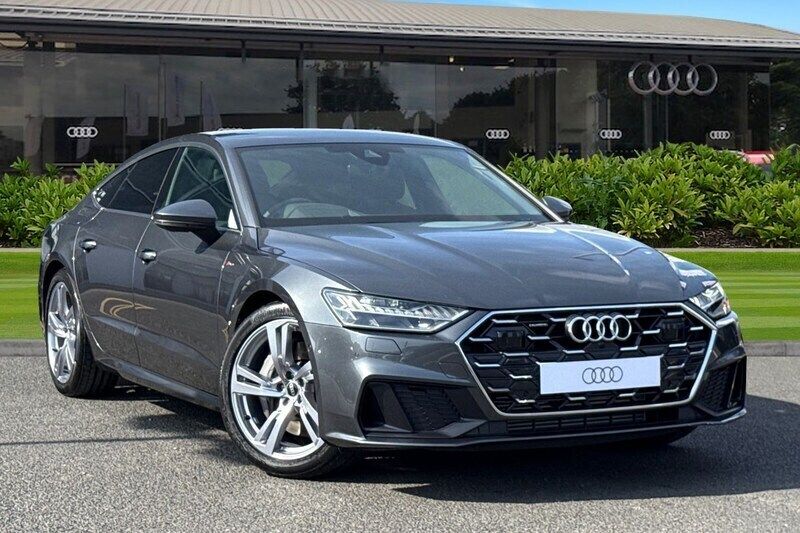 Grey New 2025 Audi A7 Sportback S-Line Hatchback | £56,170 - Image 1/4