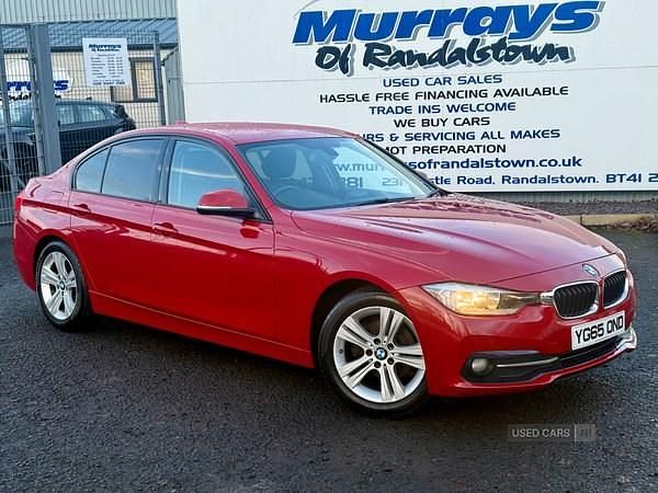 Red Used 2015 BMW 320 Efficient Dynamics Sedan | £9,995 (Fair price) - Image 1/4