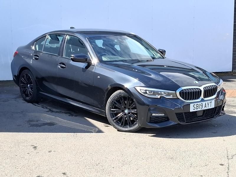 Black Used 2019 BMW 320 M Sport Sedan | £19,998 (Fair price) - Image 1/4