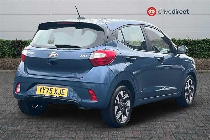 New Hyundai i10 Advanced 2025 Blue Hatchback