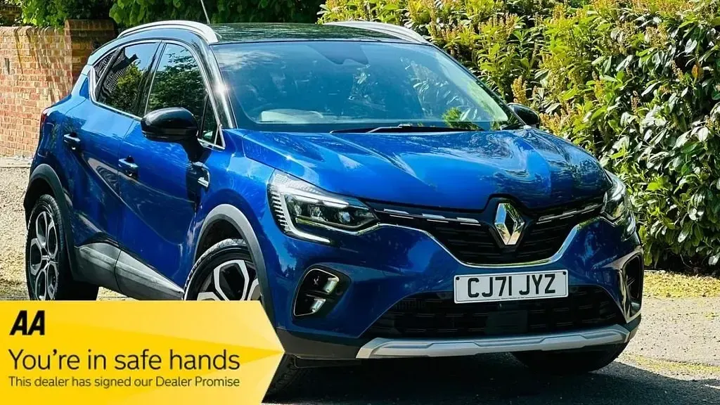 Begagnad Renault Captur Version S 90 HK (66 kW) 2022 Blå SUV