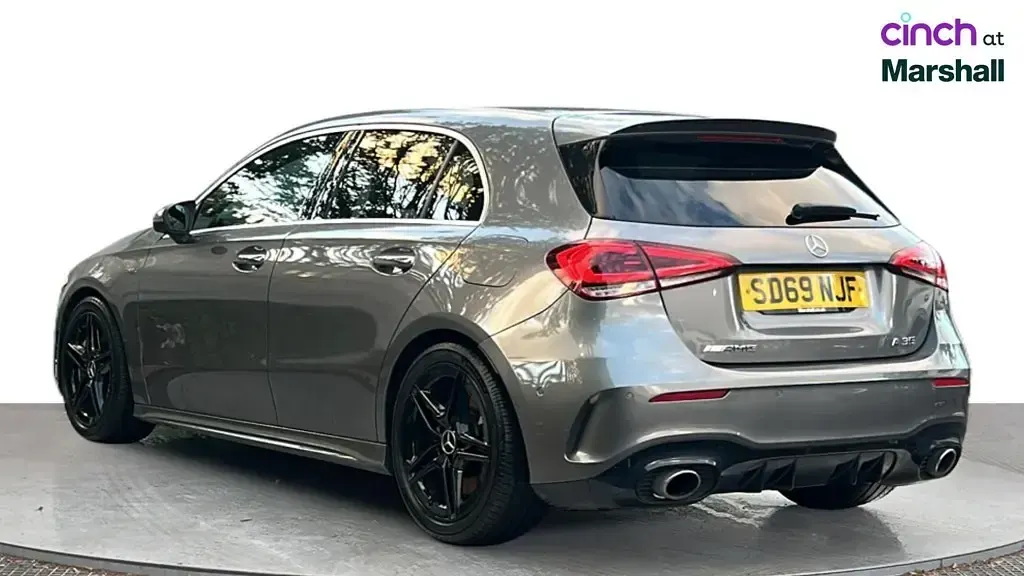 Used Mercedes A35 AMG Premium 306 HP (225 kW) 2019 Grey Hatchback