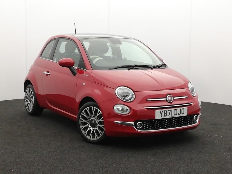 Red Used 2022 Fiat 500 Dolcevita Hatchback | £10,998 - Image 1/4