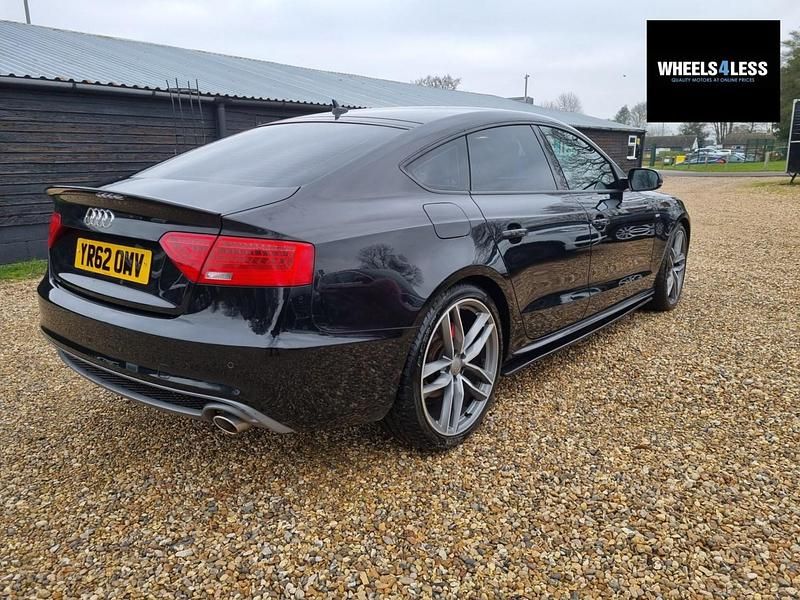 Used Audi A5 Sportback S-Line 204 HP (150 kW) 2012 Black Hatchback