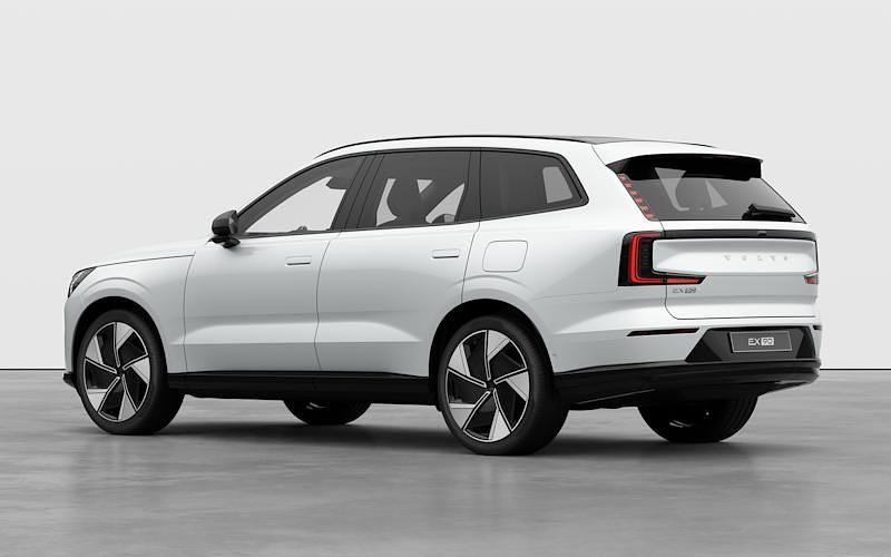 New Volvo EX90 Performance 380 kW (517 HP) 2025 Silver dawn SUV