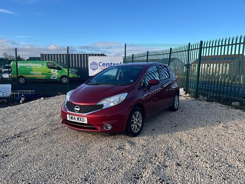 Used Nissan Note Acenta 2014 Red Hatchback
