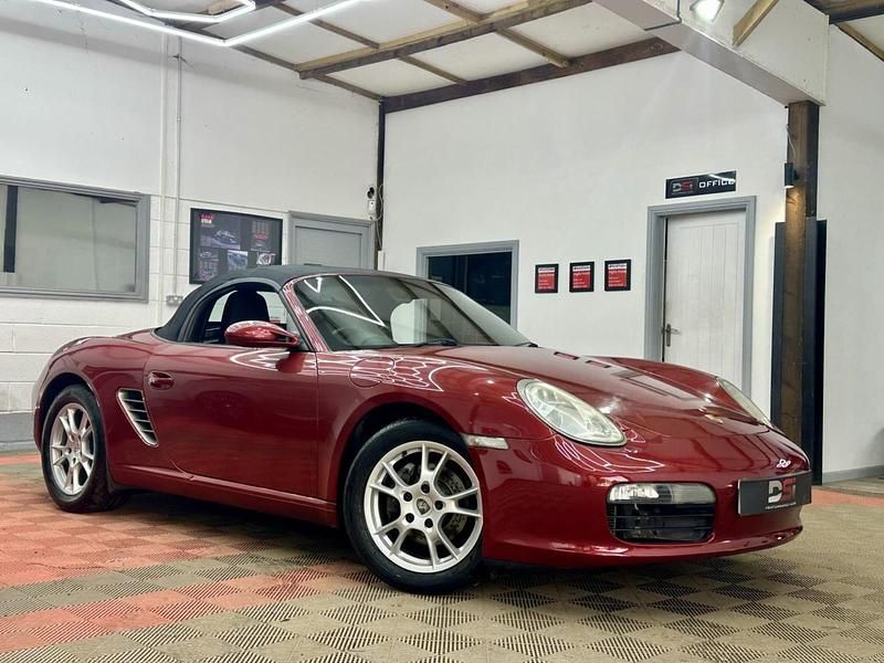 Used Porsche Boxster 240 HP (176 kW) 2008 Red Cabriolet