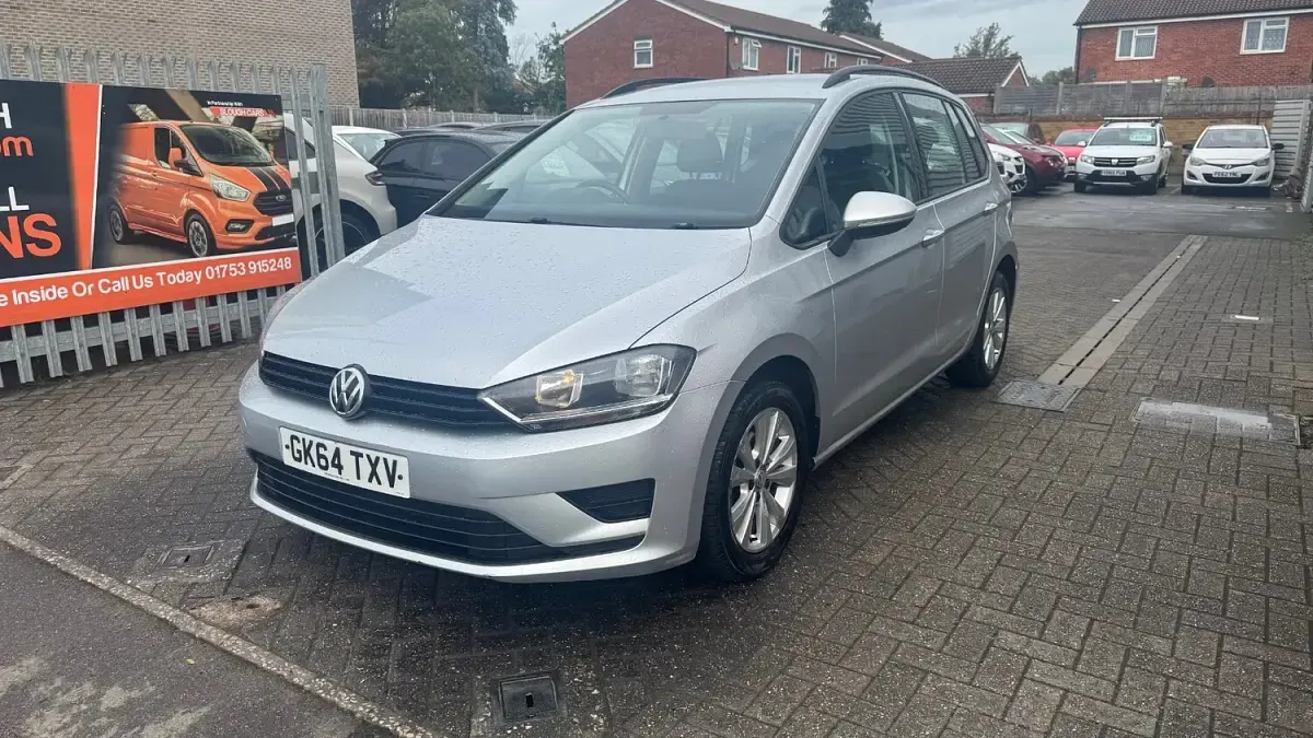 Used VW Golf Sportsvan S 110 HP (80 kW) 2014 Silver MPV