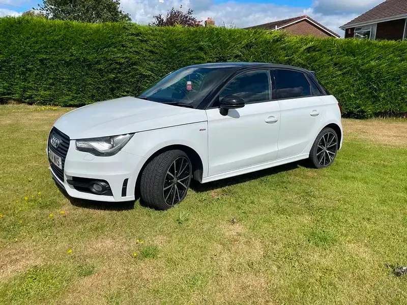 Used Audi A1 Sportback S-Line 2014 White Hatchback