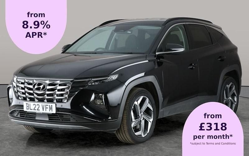 Black Used 2022 Hyundai Tucson Premium SUV | £22,059 (Good price) - Image 1/2