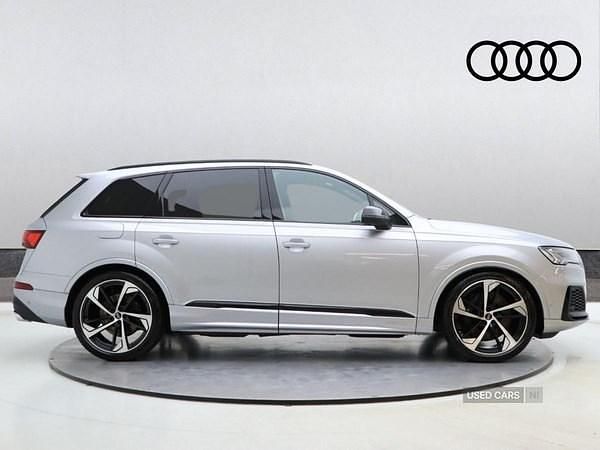 Used Audi SQ7 Black Edition 507 HP (372 kW) 2022 Silver SUV