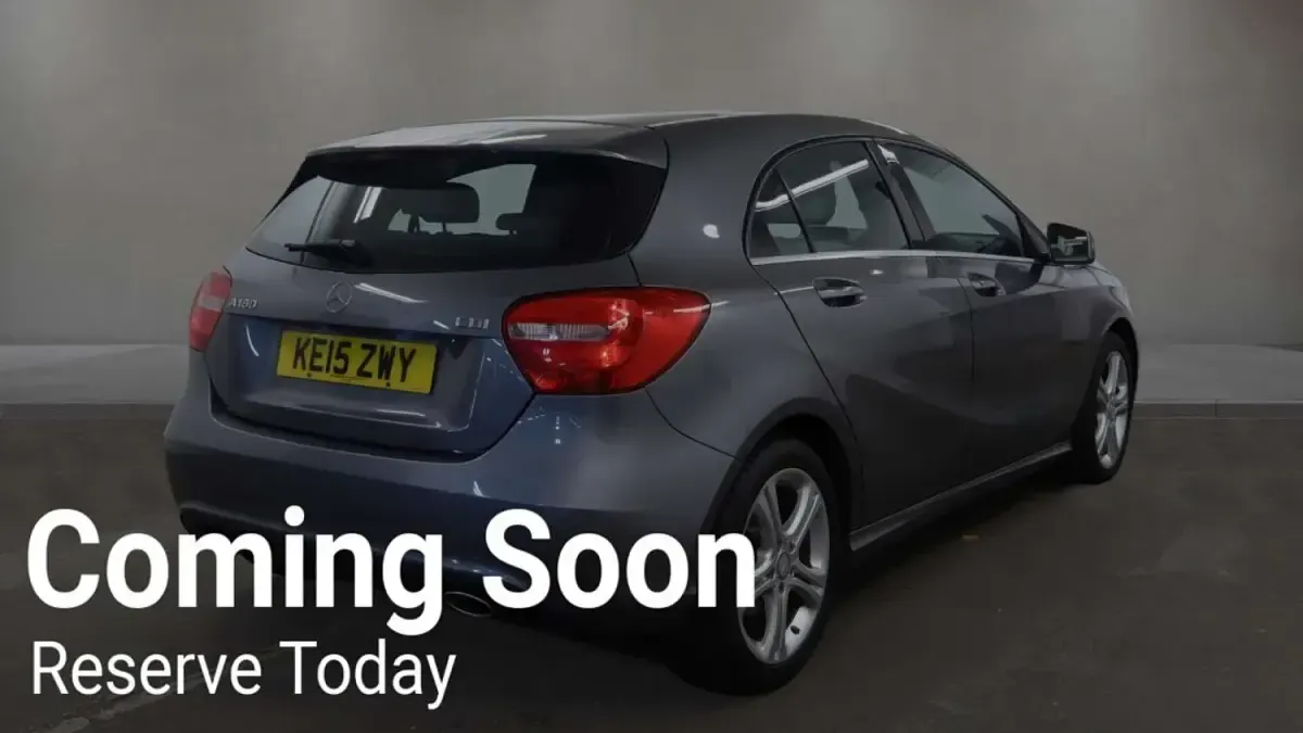 Used Mercedes A180 Sport Edition 109 HP (80 kW) 2015 Grey Hatchback