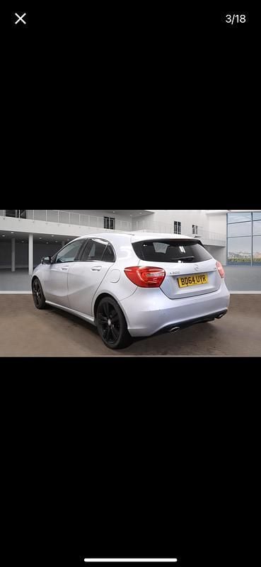 Used Mercedes A200 136 HP (100 kW) 2014 Silver Hatchback