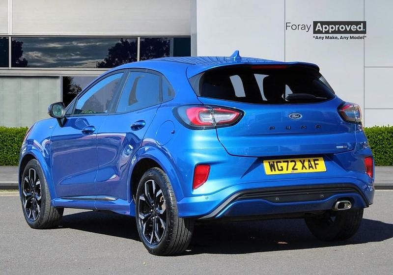Used Ford Puma ST-Line X 2023 Desert island blue SUV
