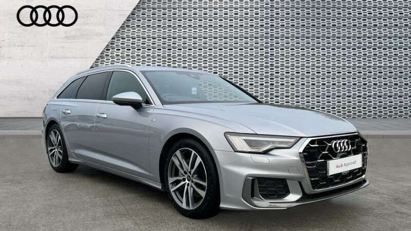 Silver Used 2024 Audi A6 S-Line Estate | £34,815 (Fair price) - Image 1/4
