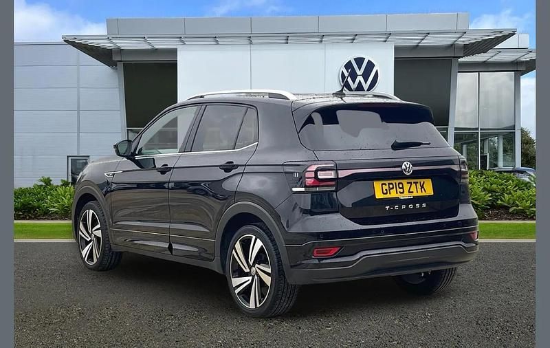 Used VW T-Cross R-line 115 HP (84 kW) 2019 Black SUV
