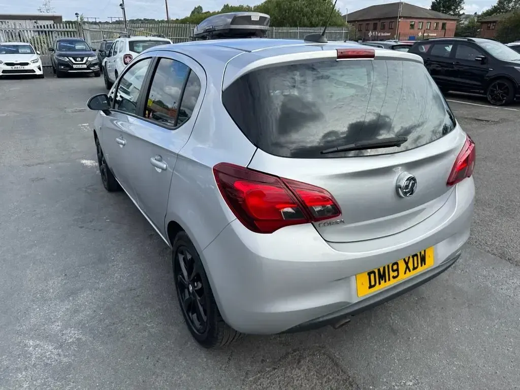 Used Vauxhall Corsa Eco 90 HP (66 kW) 2019 Silver Hatchback