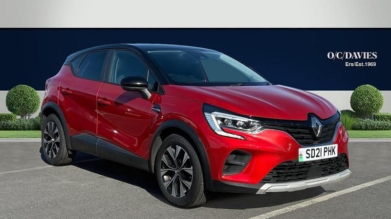 Red/black Used 2021 Renault Captur LIMITED SUV | £13,495 (A bit pricey) - Image 1/4