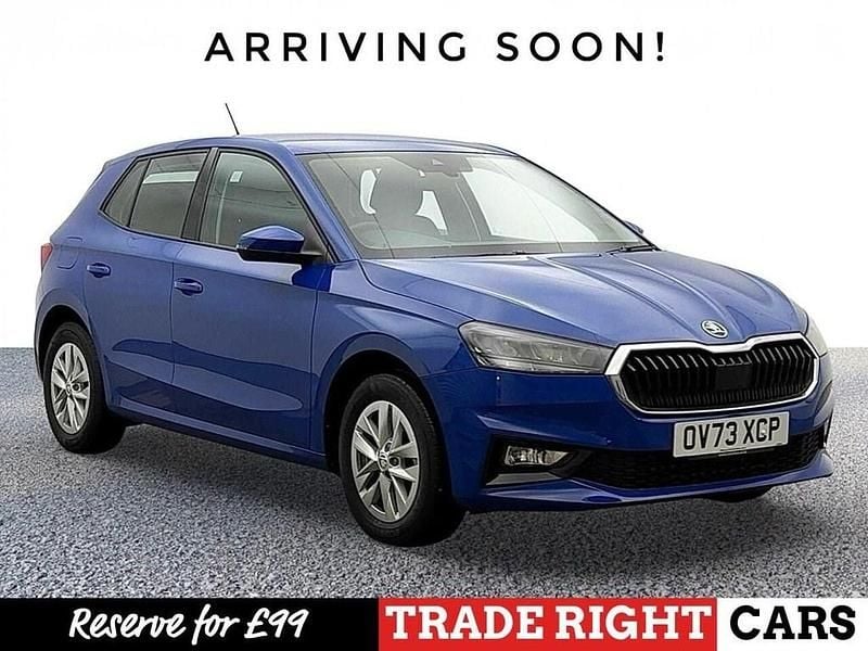 Blue Used 2023 Skoda Fabia Comfort Hatchback | £13,990 (Super price) - Image 1/2