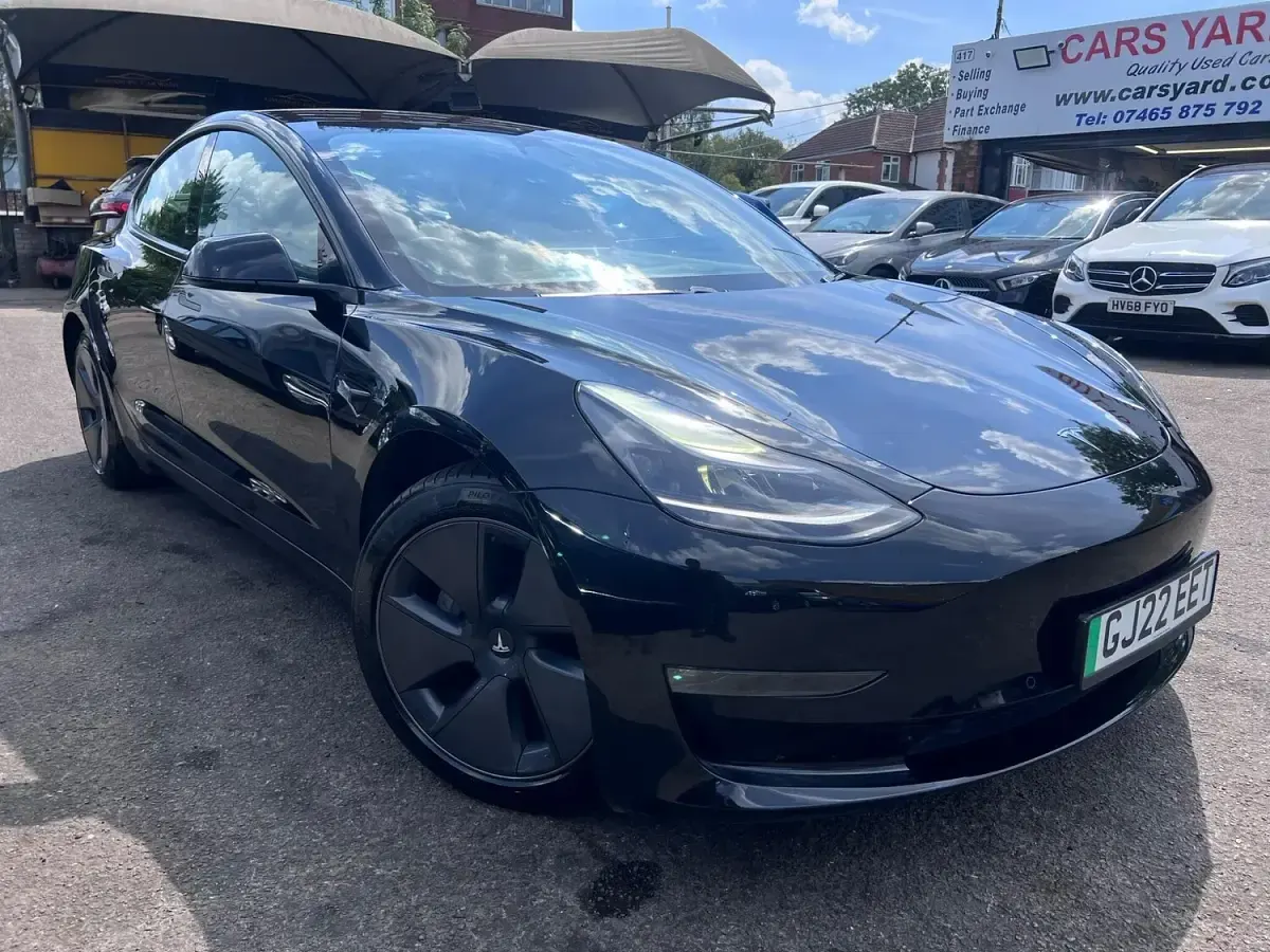 Used Tesla Model 3 Long Range AWD 366 kW (498 HP) 2022 Black Sedan