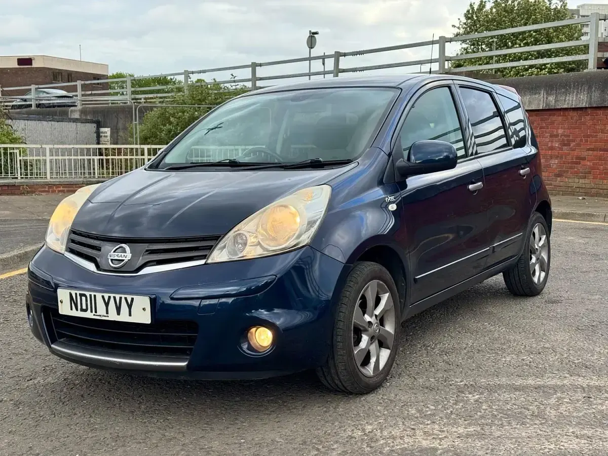 Used Nissan Note N-TEC 2011 Blue Hatchback