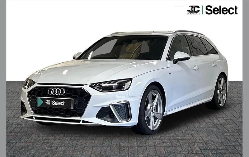 Used Audi A4 S-Line 200 HP (147 kW) 2024 White Estate