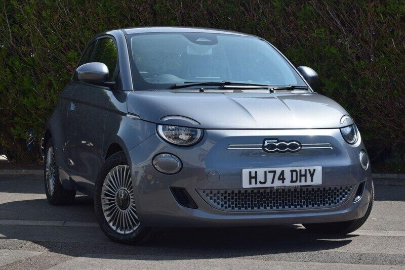 Grey Used 2024 Fiat 500e Icon Hatchback | £18,990 - Image 1/3