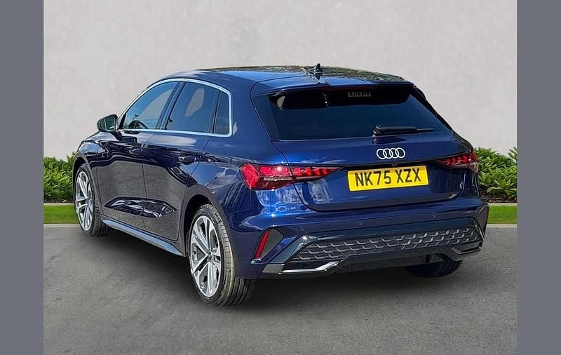 Used Audi A3 S-Line 147 HP (108 kW) 2025 Blue Hatchback