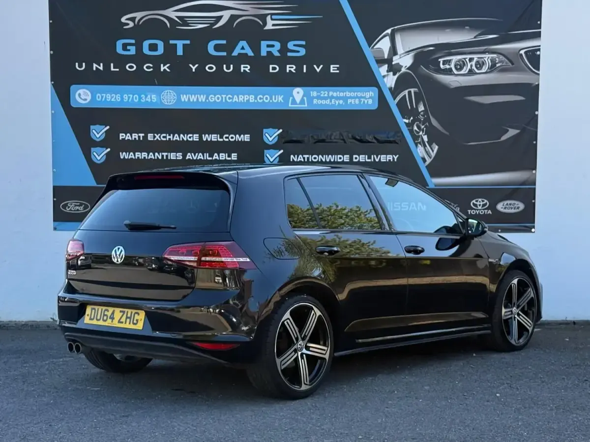 Used VW Golf VII GTD 2014 Black Hatchback