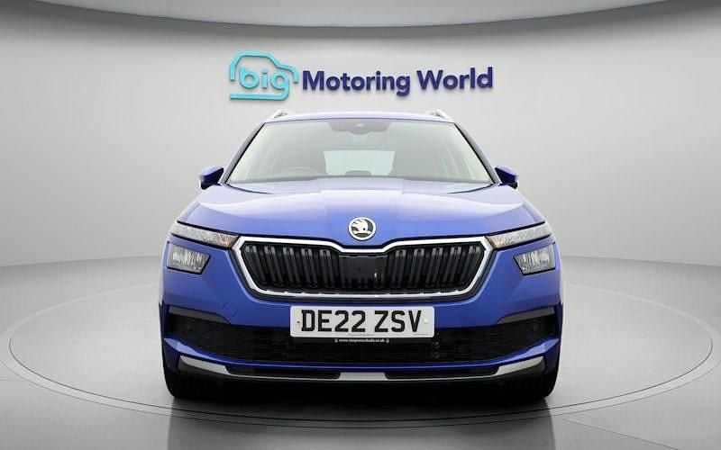 Used Skoda 110 R SE L Executive 110 HP (80 kW) 2022 Blue Hatchback