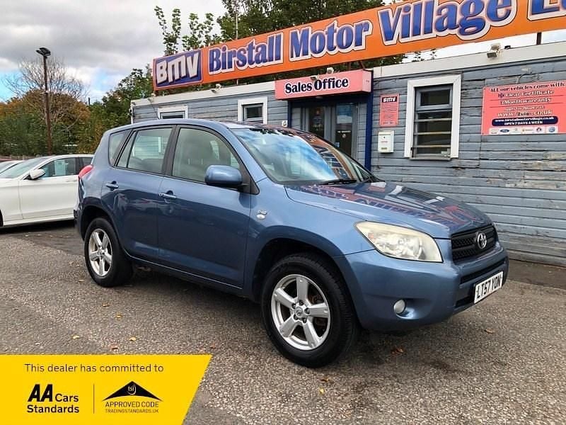 Blue Used 2007 Toyota RAV4 SUV | £1,995 (Fair price) - Image 1/4