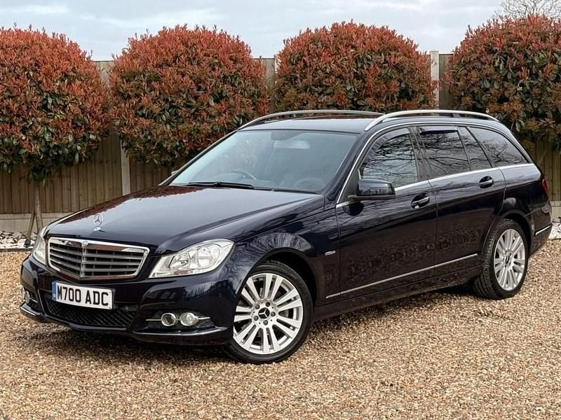 Begagnad Mercedes C220 Elegance 2011 Blå Kombi
