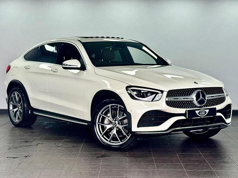 Used Mercedes GLC300 AMG Line Premium Plus 2020 White Coupe