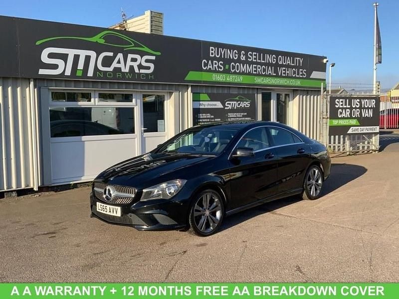 Used Mercedes CLA220 177 HP (130 kW) 2015 Black Sedan