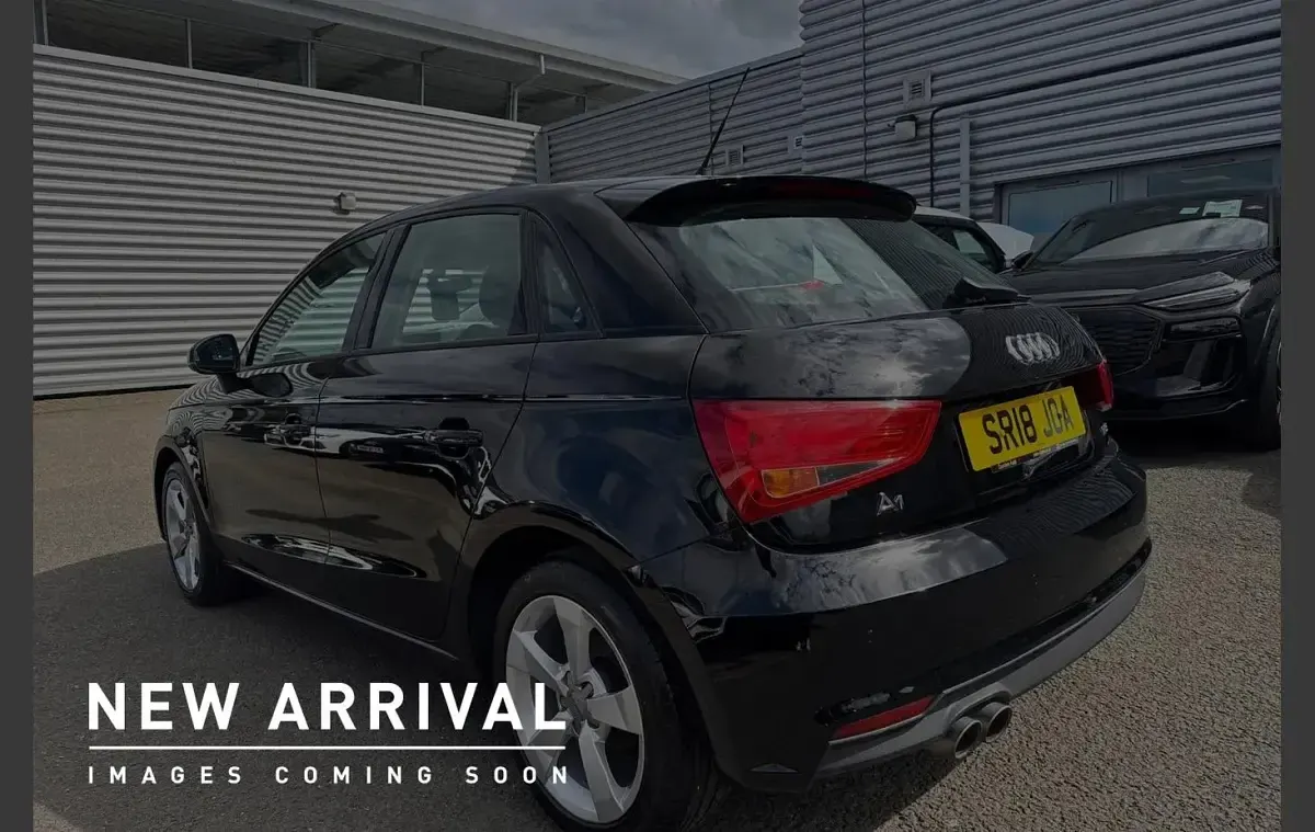 Used Audi A1 Sport 123 HP (90 kW) 2018 Black Hatchback