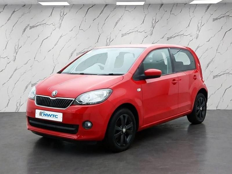 Used Skoda Citigo Colour Edition 60 HP (44 kW) 2017 Red Hatchback
