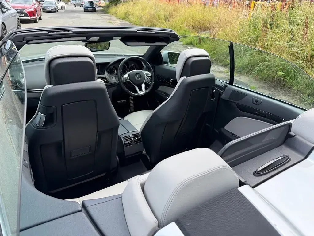 Used Mercedes E350 2013 Silver Cabriolet