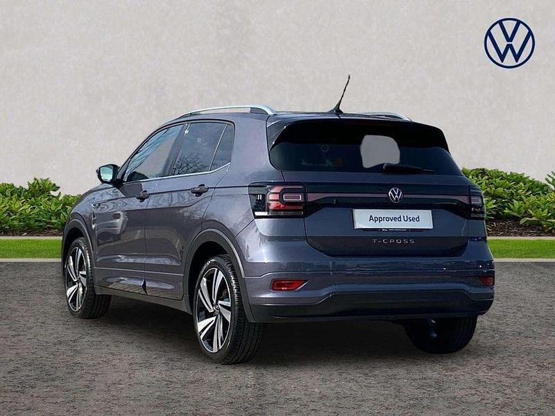 Used VW T-Cross R-line 110 HP (80 kW) 2022 Grey SUV