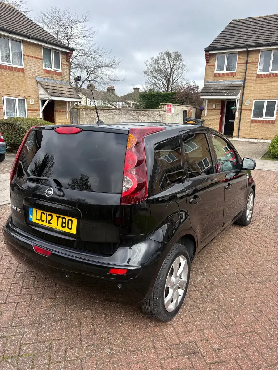 Used Nissan Note N-TEC 2012 Black Hatchback