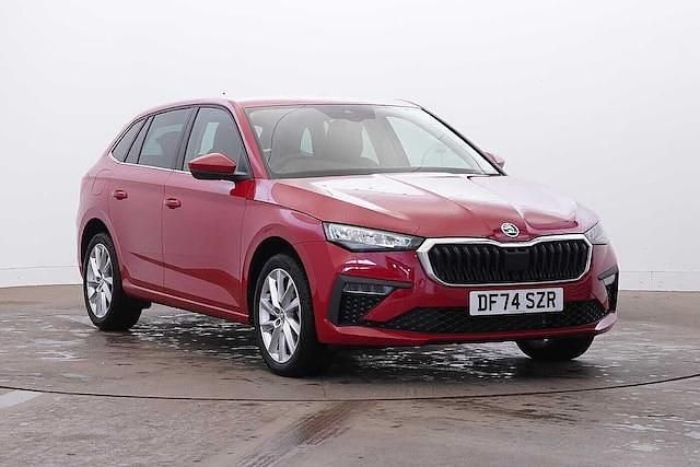 Velvet red metallic Used 2024 Skoda Scala SE L Hatchback | £18,995 (Fair price) - Image 1/4