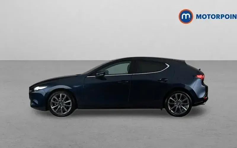 Used Mazda 3 Exclusive-Line 140 HP (102 kW) 2025 Blue Hatchback
