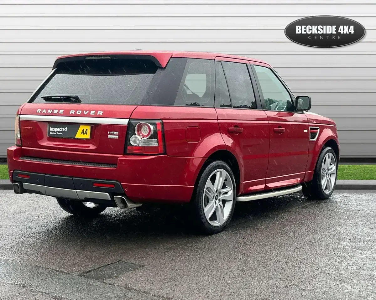 Used Land Rover Range Rover HSE 258 HP (189 kW) 2013 Red SUV