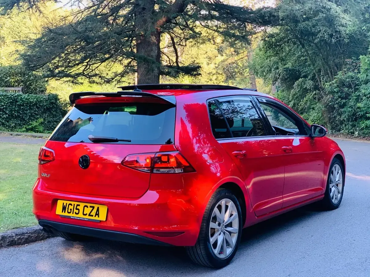 Used VW Golf VII GT 2015 Red Hatchback