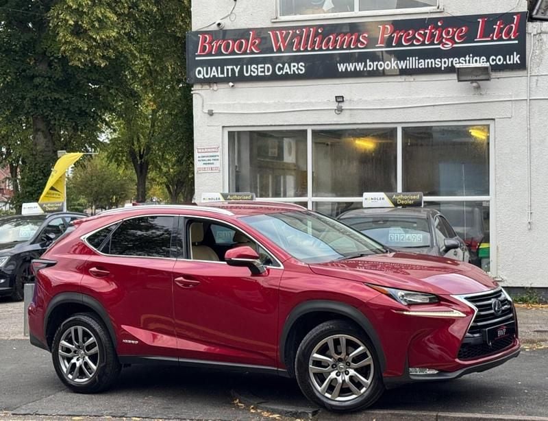 Red Used 2016 Lexus NX300h Luxury Line SUV | £12,750 (A bit pricey) - Image 1/4