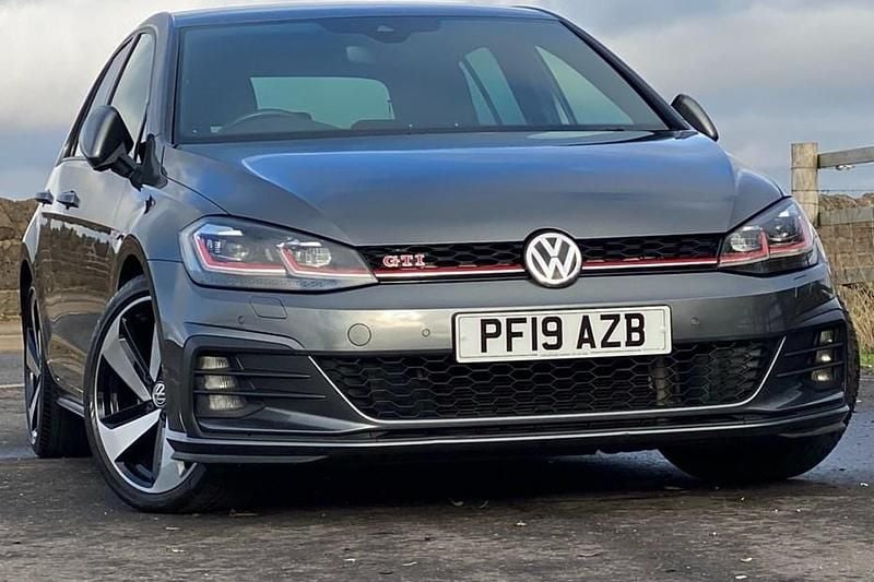 Indium grey Used 2019 VW Golf VII GTI Hatchback | £19,450 (Good price) - Image 1/1
