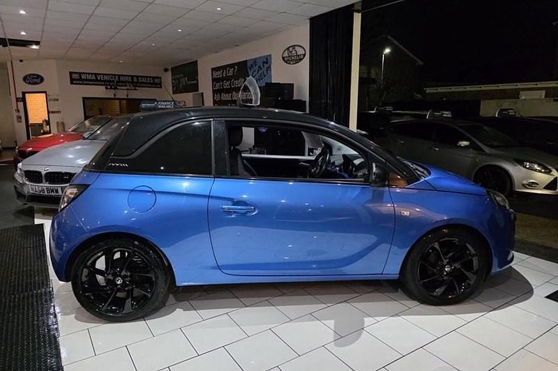 Used Vauxhall Adam 70 HP (51 kW) 2016 Blue Hatchback