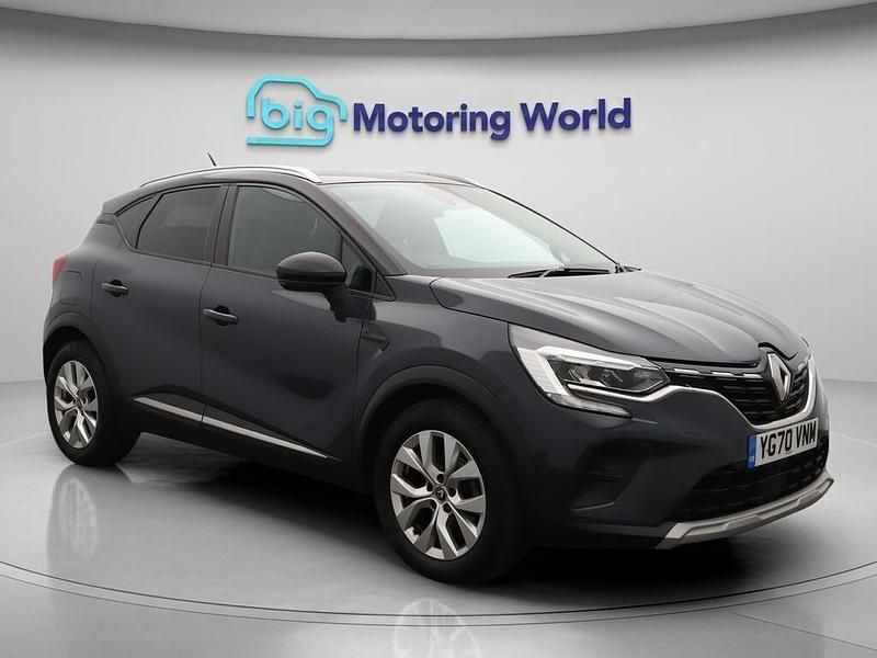 Blue Used 2020 Renault Captur Iconic SUV | £10,600 (Fair price) - Image 1/4