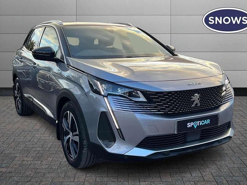 Grey Used 2022 Peugeot 3008 Premium SUV | £20,551 (Fair price) - Image 1/4