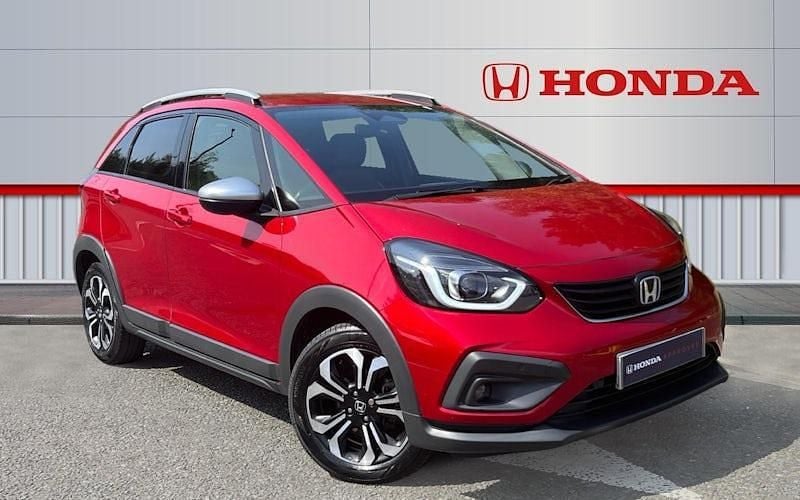 Red Used 2022 Honda Jazz Hybrid Hatchback | £17,909 (Fair price) - Image 1/4