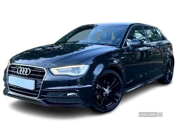 Used Audi A3 S-Line 2016 Black Hatchback